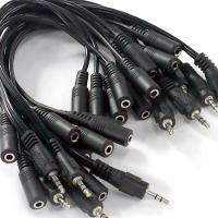 Cabo Y P2 Macho X 2 P2 Femea 30cm P2mp2f - 3