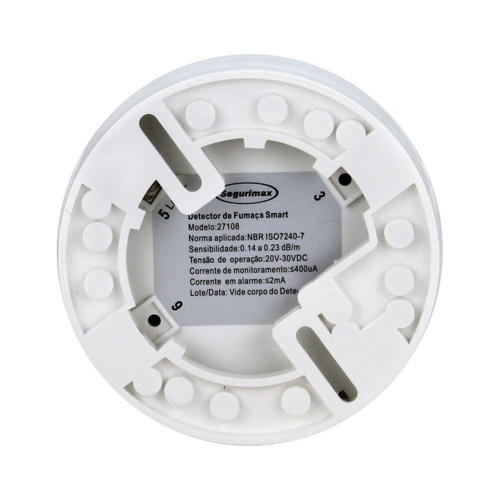 Segurimax Detector Optico De Fumaca Enderecavel - 3