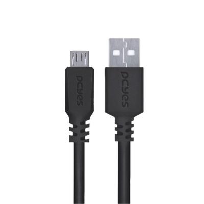 Cabo Para Celular Smartphone Micro Usb Para Usb A 2.0 1 Metro Preto - Pmuap-1
