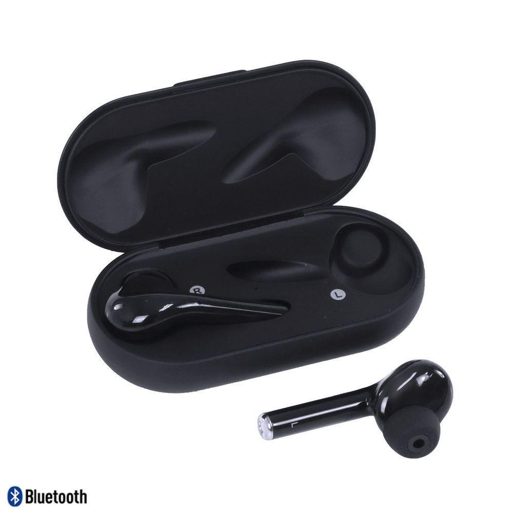 Fone De Ouvido Bluetooth W1 Touch - Preto - 1