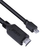 Cabo Mini Displayport Macho Para Hdmi 2.0 Macho 2 Metros - Pmdph-2 - 3