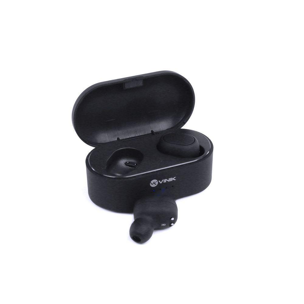 Fone De Ouvido Bluetooth Dots W1 Tws - Preto - 1