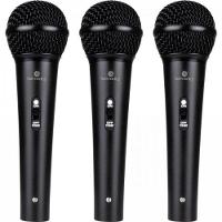Kit C- 3 Microfones Dinamicos Cardioide Mdu201 Harmonics - Ki - 3 - 1