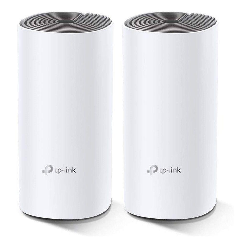 Roteador Wireless Mu-mimo Wi-fi Mesh Em Toda Casa Ac1200 Deco Hc4 Pack C- 2un C- Funcao Preset - 1