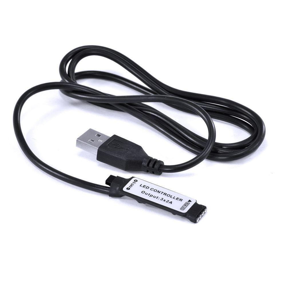 Fita De Led Vx Gaming Rgb Com Controlador Conexao Usb 120 Pontos De Led 2 Metros - Lru2 - 3