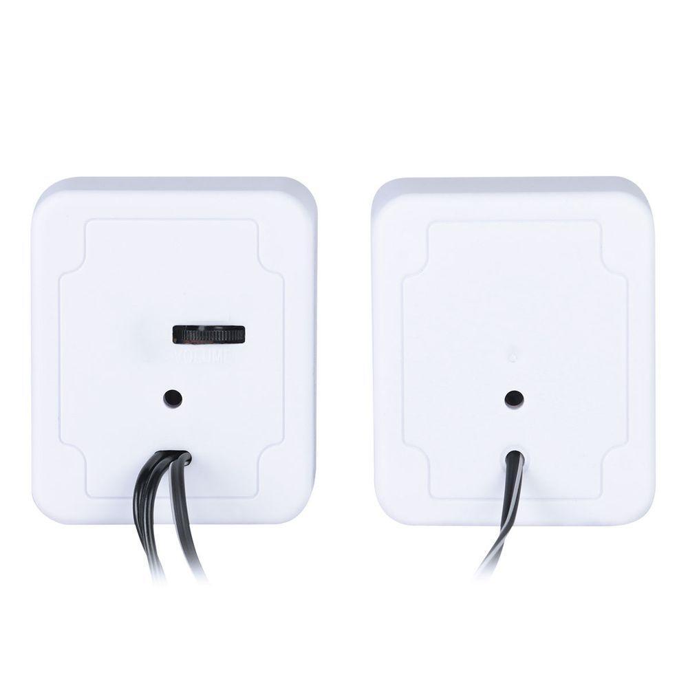 Caixa De Som 2.0 Usb 5v 2x 1w Com Controlador De Volume Branca - Vs-01b - 4