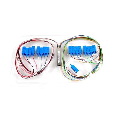 Cabo Optico Splitter Evus Opf-plc1x16-sc-upc Plc 1x16 1m G657a1