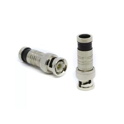Conector Bnc Macho Rg6 Compressao