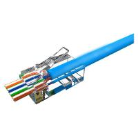 Conector Macho Para Cabo De Rede E Internet Rj45 Sohoplus Cat6e 35050297 - 1