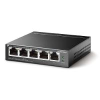 Switch Gigabit Profissional 10-100-1000 C- 5 Portas (sendo 4 Poe) Tl-sg1005lp Smb - 2