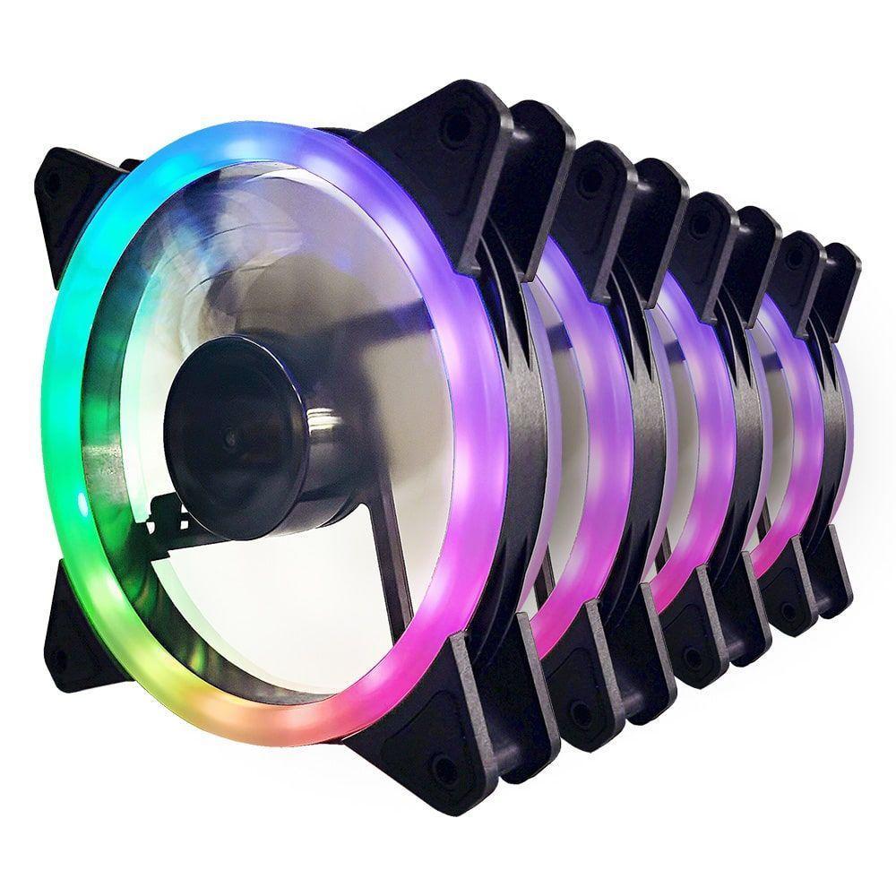 Kit Cooler Fan Evus Fk-12p Rgb - 1