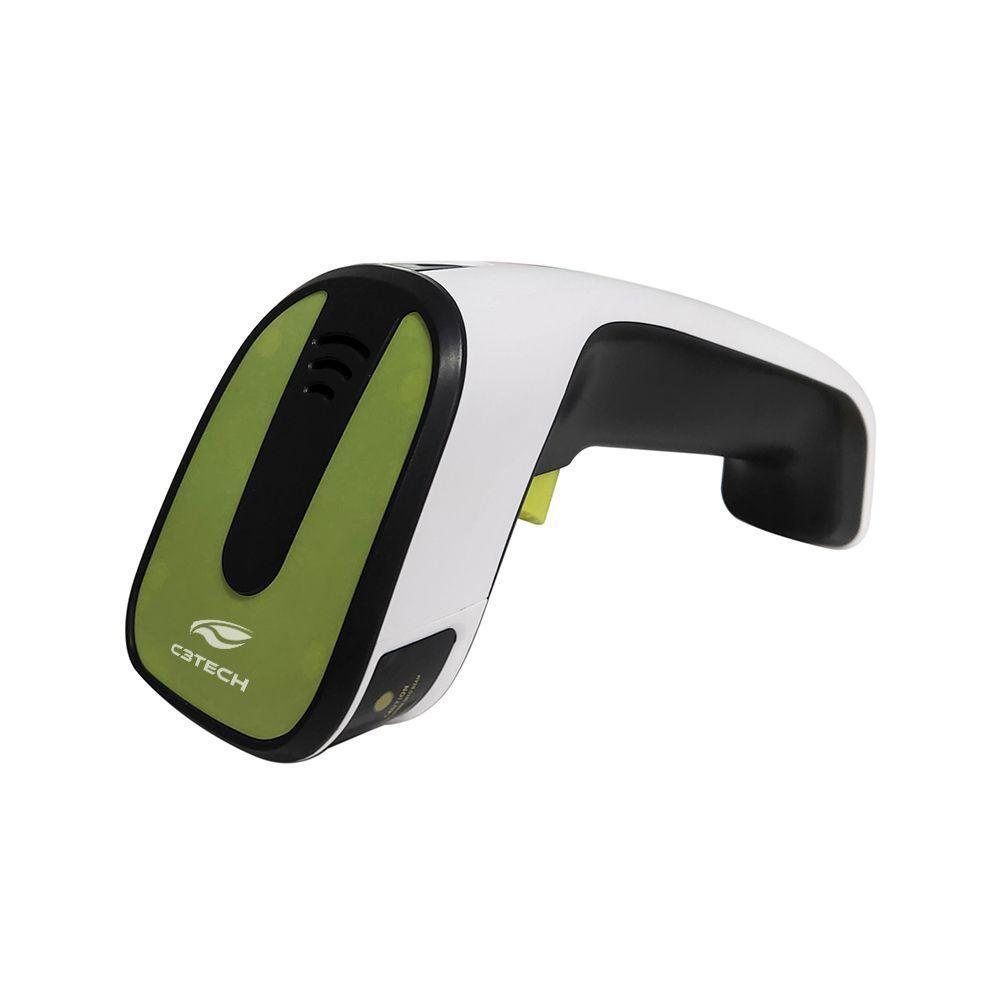 Leitor De Codigo De Barras Sem Fio Lb-w300bk C3tech - 2