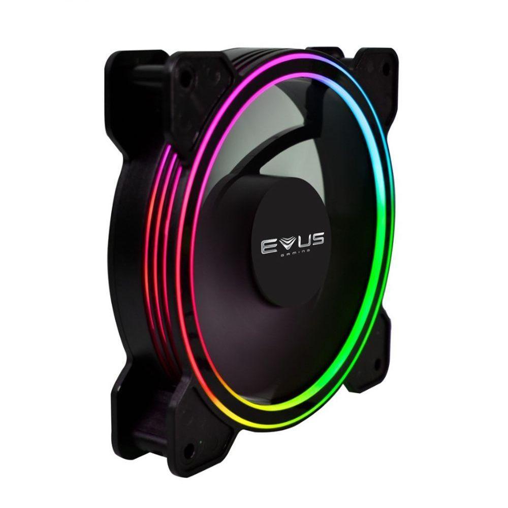 Cooler Gamer Evus F-12fix Fan 12cm Com Led (7898597133118) - 3