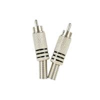 Plug Rca Evus C-073 Metal Com Mola Macho - 3