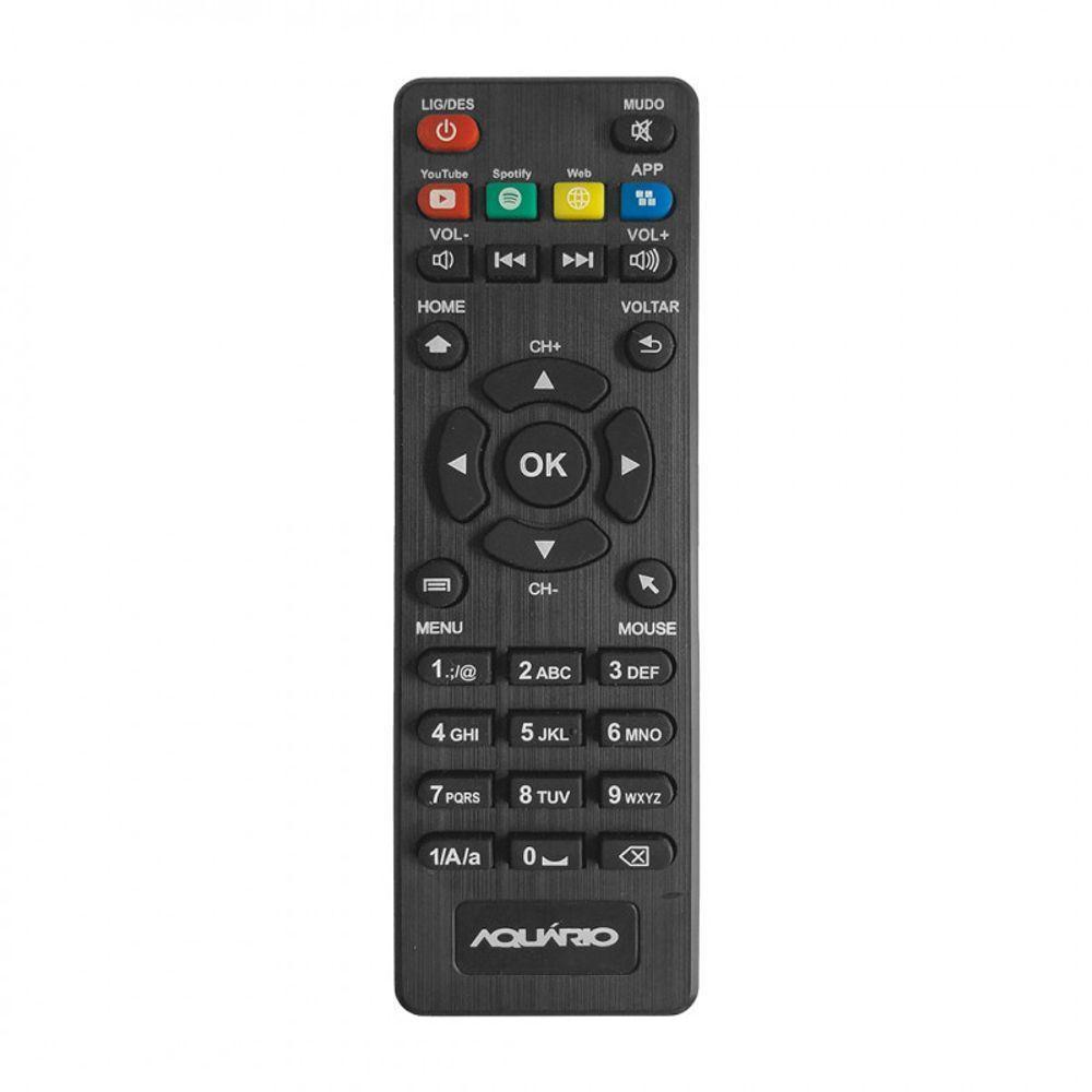 Controle Remoto V1 Aquario Para Stv-2000 Ace-stv20-cnt - 1
