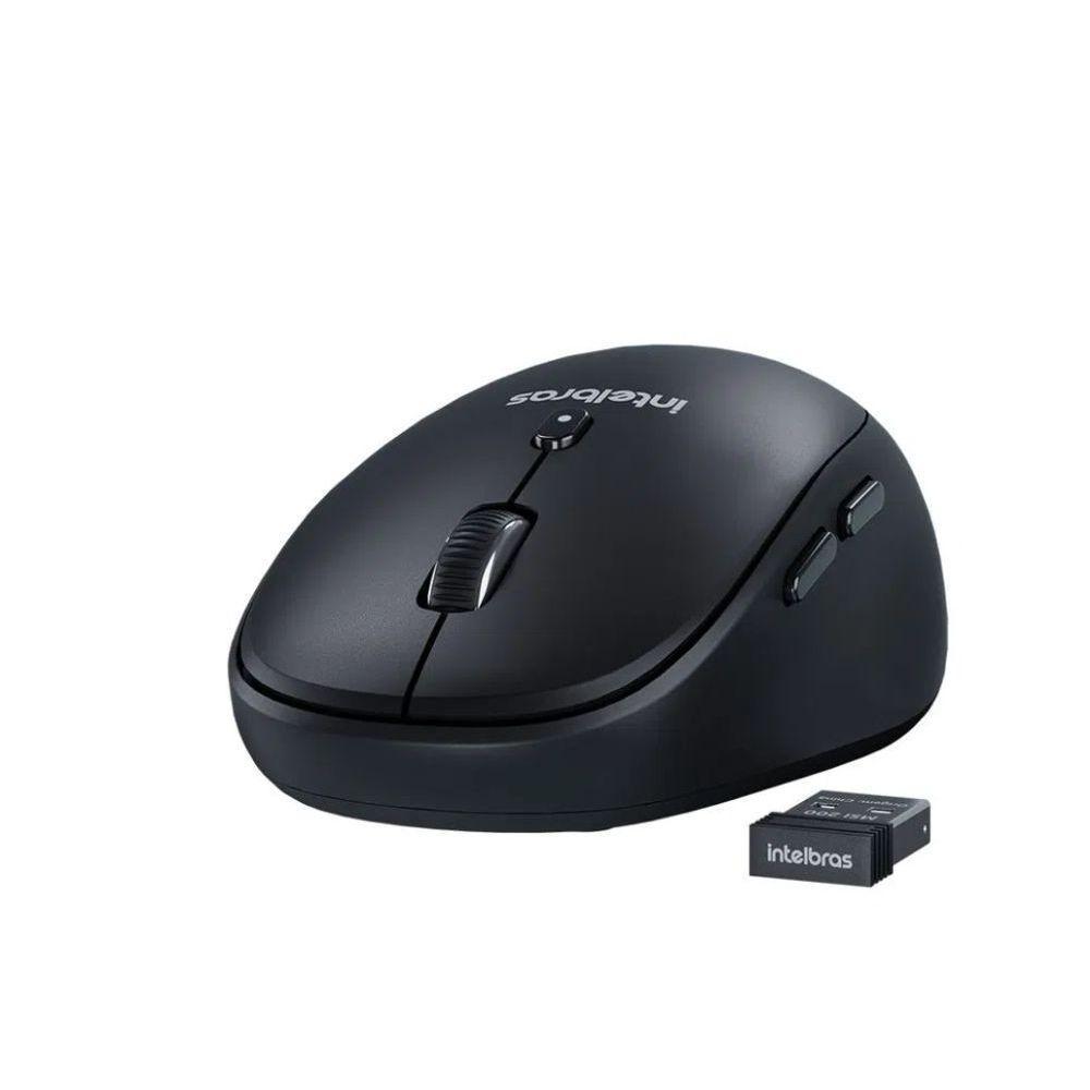 Mouse Intelbras Msi200 Sem Fio - 4290024 Preto Bivolt - 2