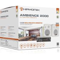 Kit Som Ambiente Ambience 2000 Od V2 Branco Hayonik - 2