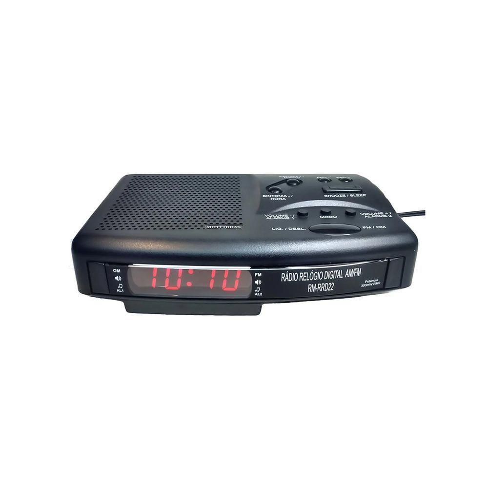 Radio Relogio Digital Rm-rrd22 Motobras - 7
