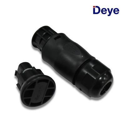Conector Deye Femea E Endcap Com Tampa