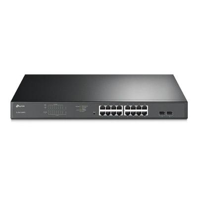 Switch Gigabit Easy Smart 10-100-1000 C- 18 Portas (sendo 16 Poe + 2 Sfp) Tl-sg1218mpe Smb