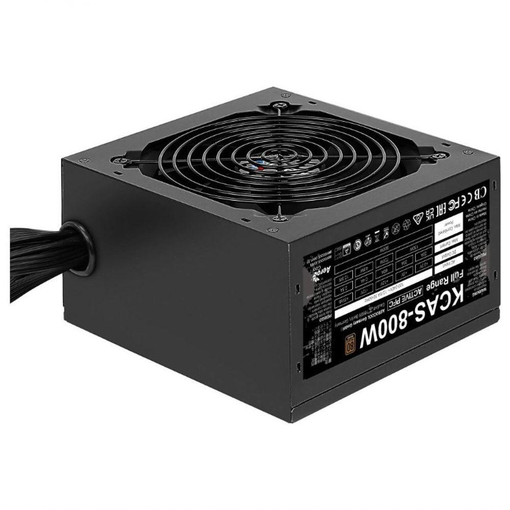 Fonte Gamer Atx Kcas 800w 80 Plus Bronze Apfc Aerocool - 2