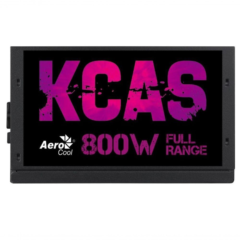 Fonte Gamer Atx Kcas 800w 80 Plus Bronze Apfc Aerocool - 4