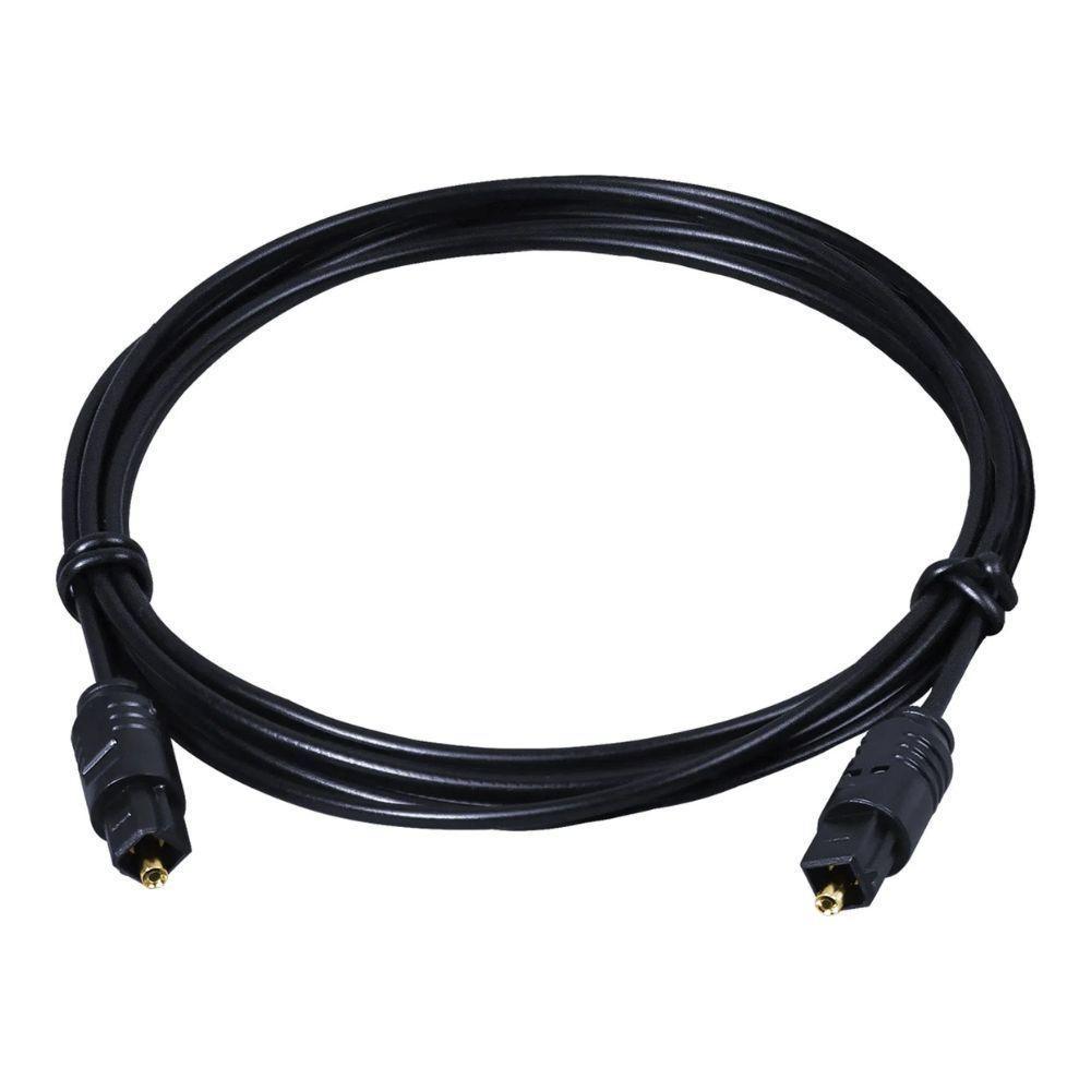 Cabo De Audio Optico Toslink Aquario Tsk20 - 2 Metros - 1