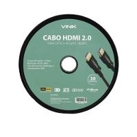 Cabo Hdmi 2.0 Fibra Optica 4k 60hz 18gbps 30 Metros Vinik - Hfo20305 - 4