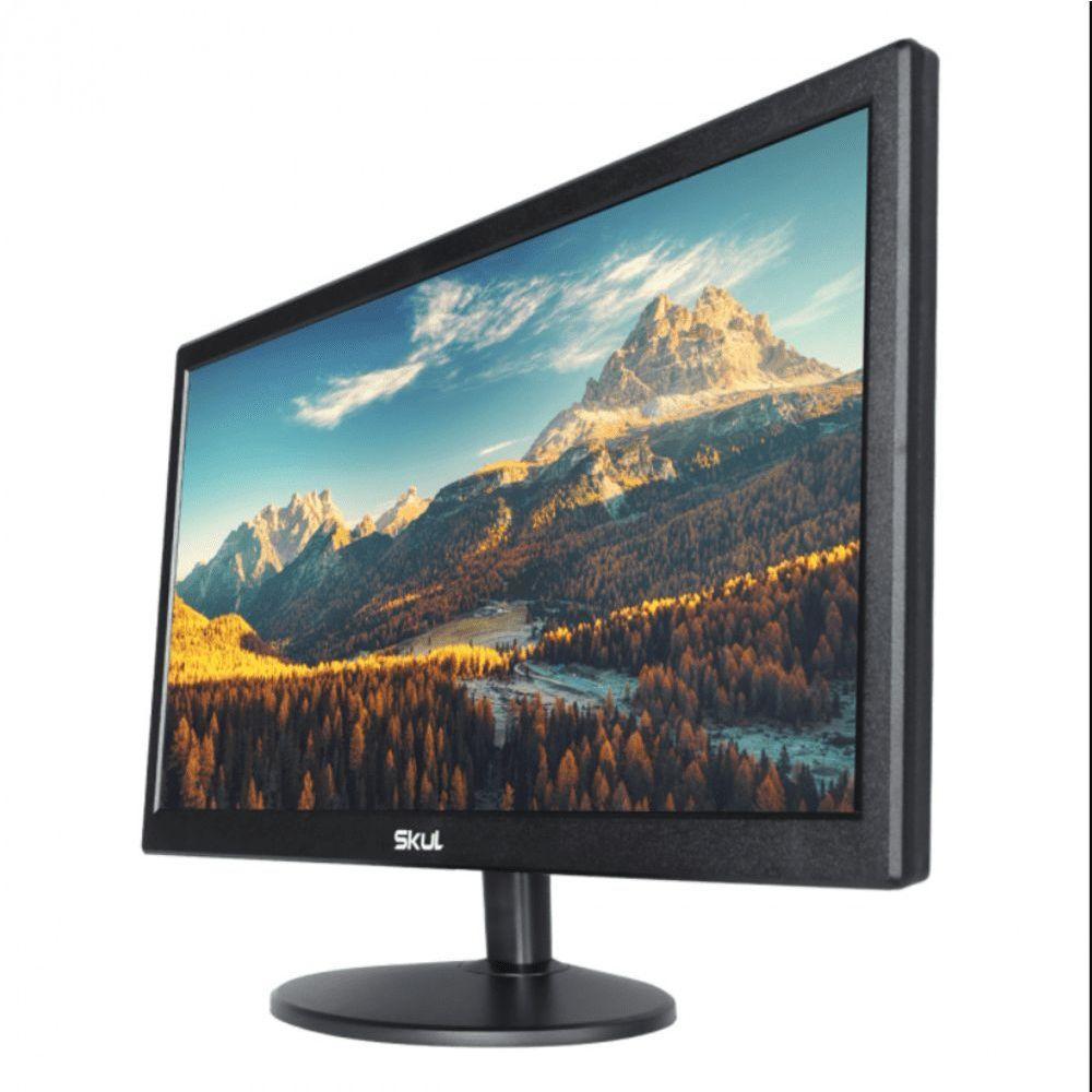 Monitor Skul 19,5" Office Led 5ms Com Entrada Hdmi+vga - Sm1955ms - 2