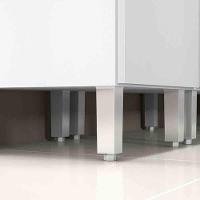 Balcão De Cozinha E Lavanderia Com 2 Portas 0,70m Top Class Branco