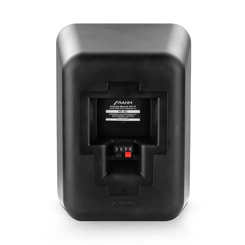 Caixa De Som Frahm Hs 6" Outdoor Preta Par 8 Ohms 70w - 3