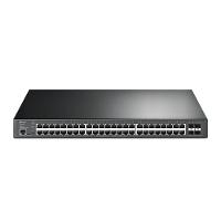 Switch Gerenciavel Jetstream C- 48portas Gigabit 10-100-1000 Poe+ E 4 Slots Sfp+ 10getl-sg3452xp Smb - 1