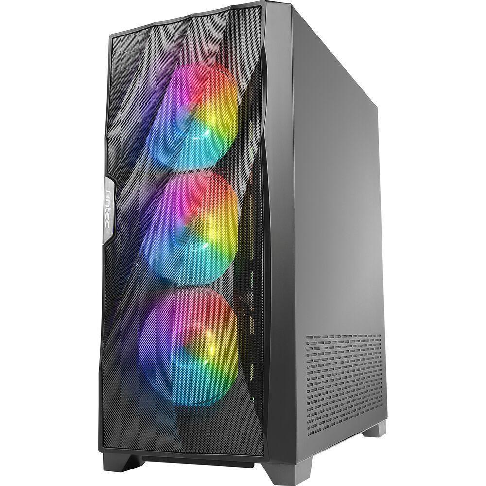 Gabinete Gamer Antec Df700 Flux Lateral De Vidro Temperado Micro Atx-mini Itx-atx 3 Fans Argb - 2