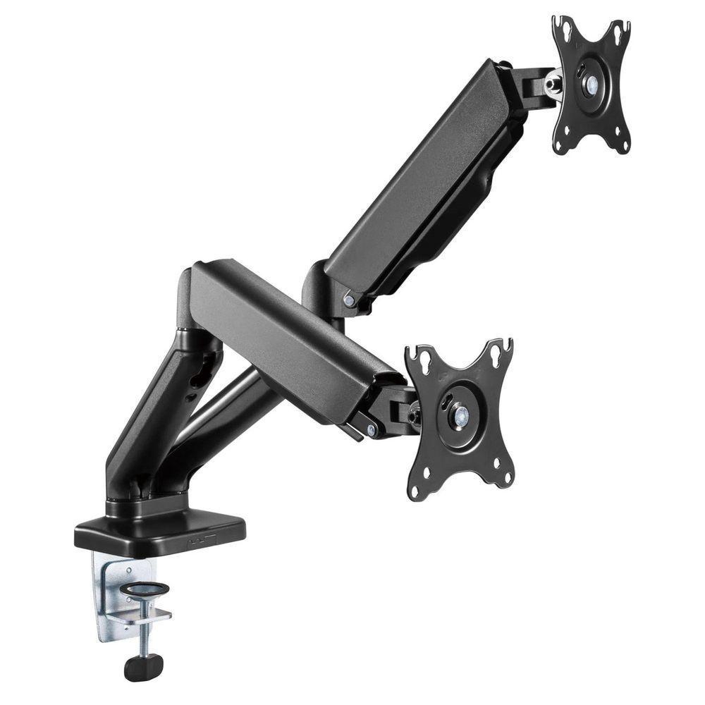 Suporte Articulado Para Dois Monitores Com Pistão A Gás Fortrek Fk441s 17"-32" - 4