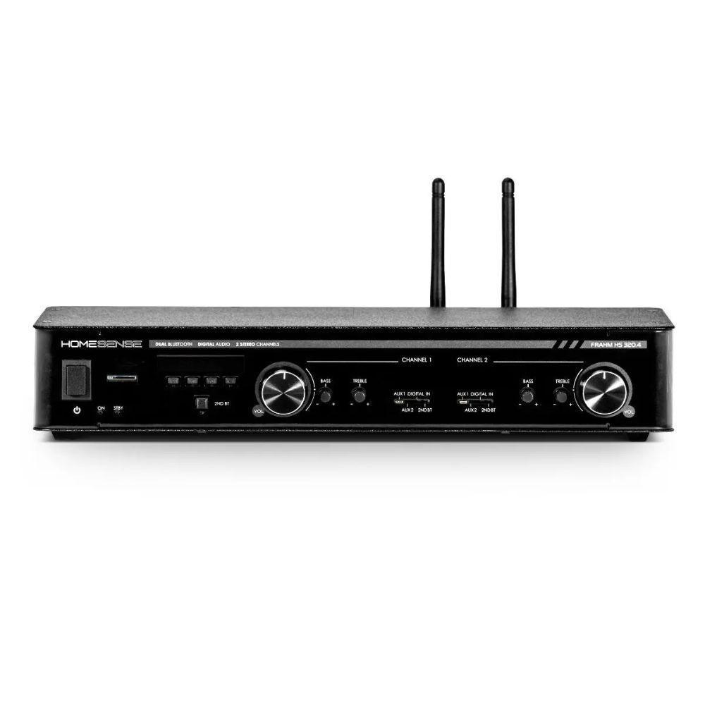 Amplificador Frahm Home Sense Hs 320.4 Dual Bluetooh - 1
