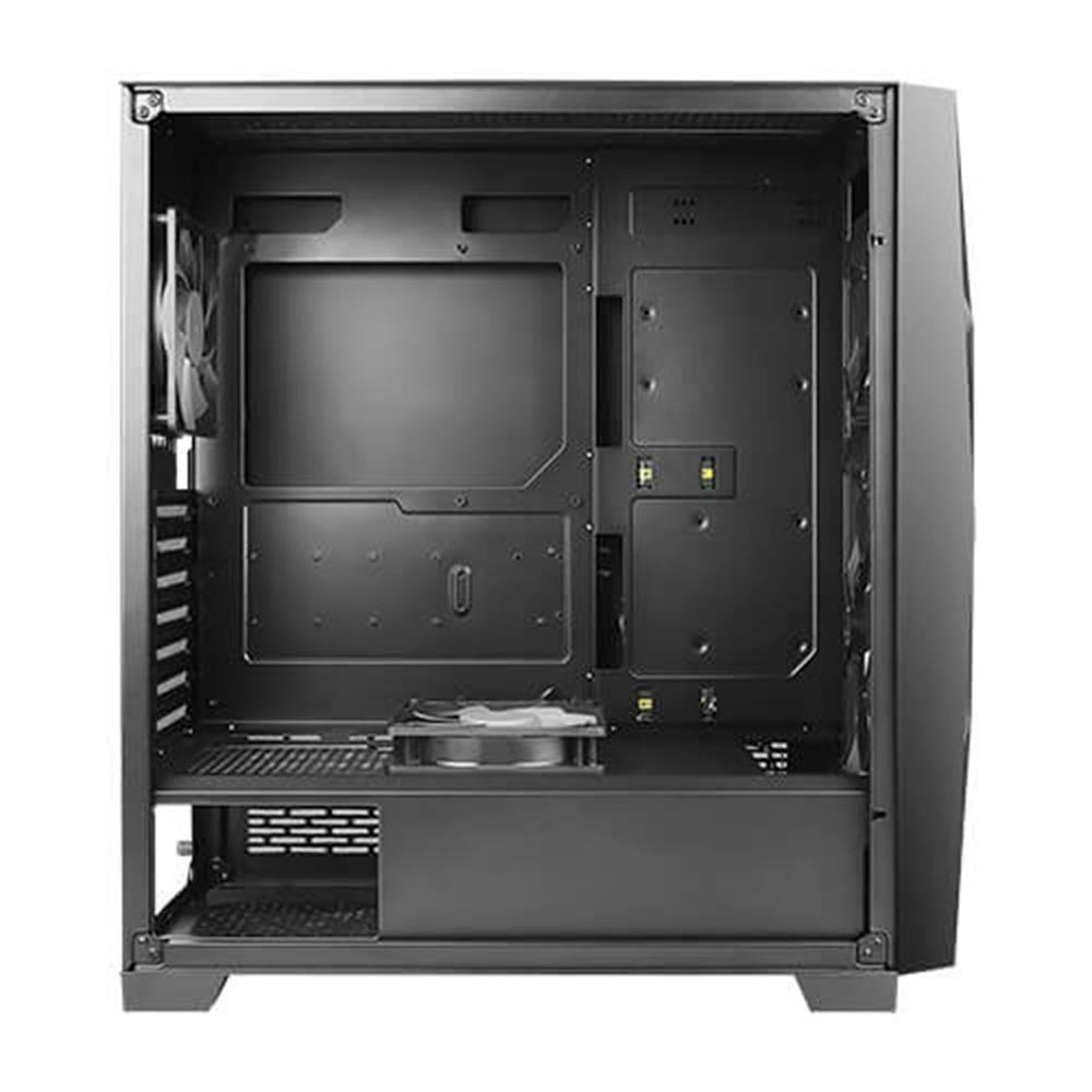 Gabinete Gamer Antec Df800 Flux Lateral De Vidro Temperado Micro Atx-mini-itx-atx 3 Fans Argb-0-76 - 8