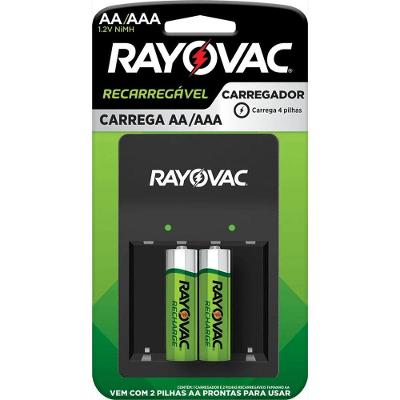 Carregador De Pilhas Aa-aaa Usb - Sm-4