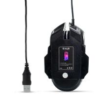 Mouse Gamer Evus Mo-08 Usb 2400dpi Preto - 6