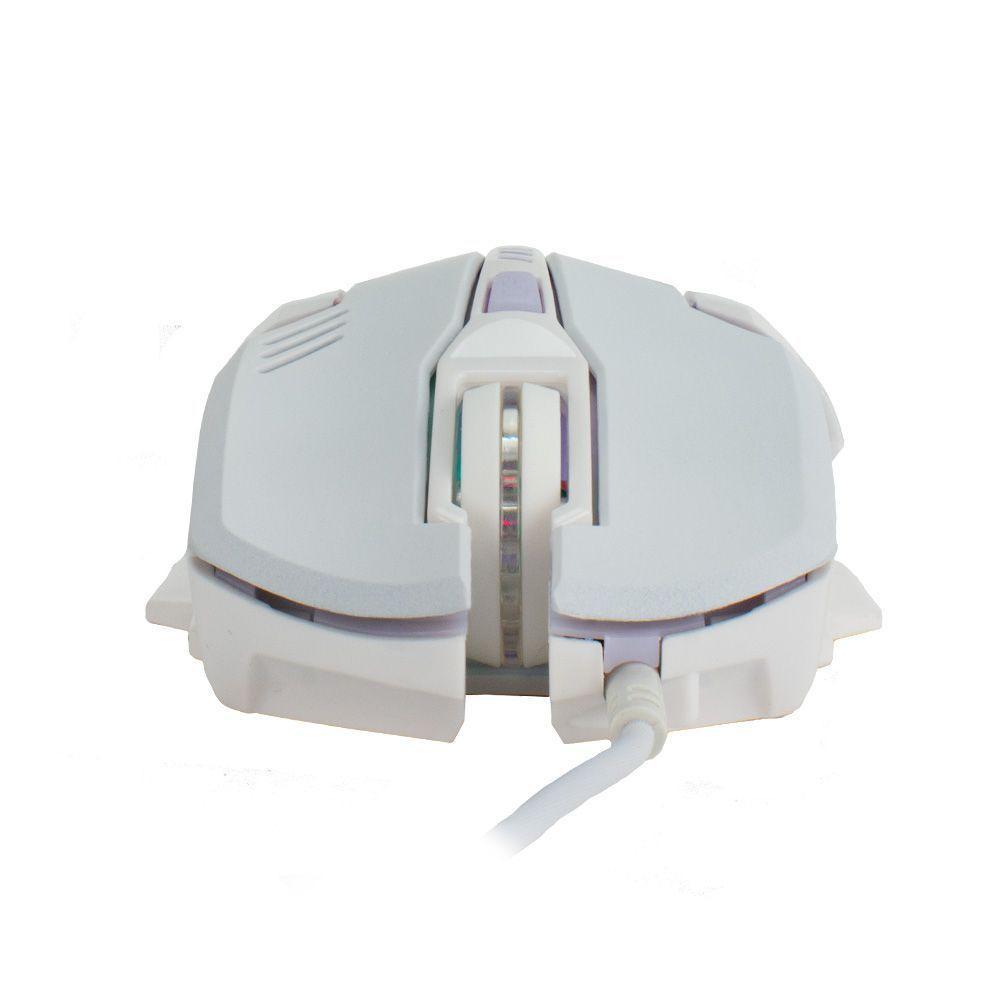 Mouse Gamer Evus Mo-09 Usb 2400dpi Branc - 5