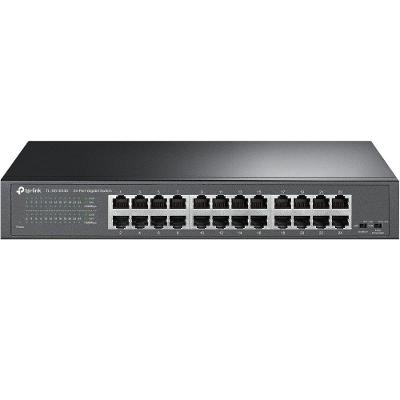 Switch Gigabit 24 Portas 10-100-1000 Mesa, Montavel Em Rack Nao Gerenciavel Tl-sg1024d