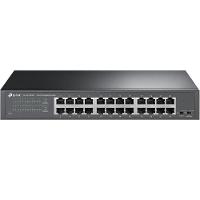 Switch Gigabit 24 Portas 10-100-1000 Mesa, Montavel Em Rack Nao Gerenciavel Tl-sg1024d - 1