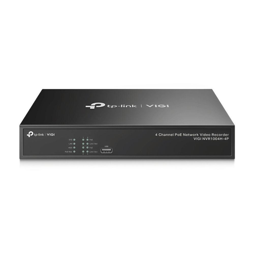 Nvr Gravador De Video Em Rede Poe+ De 4 Canais Tp-link - 1004h-4p - Tpn0400 - 1