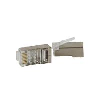Conector Rj-45 Macho Evus C-103 Cat6 Blindado 100un. - 1