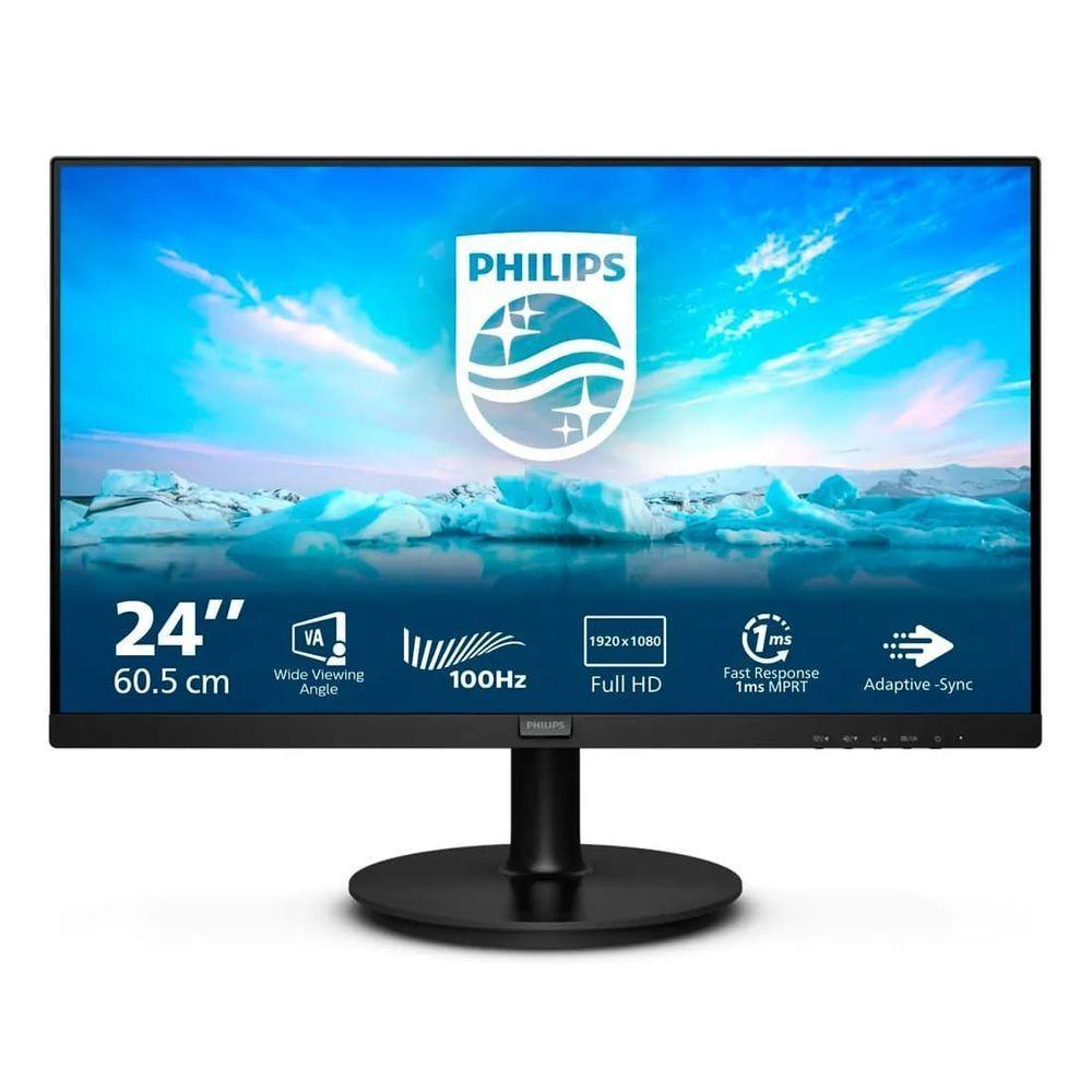 Monitor Philips 24" 100hz 1ms Led Gaming 241v8lab - 1