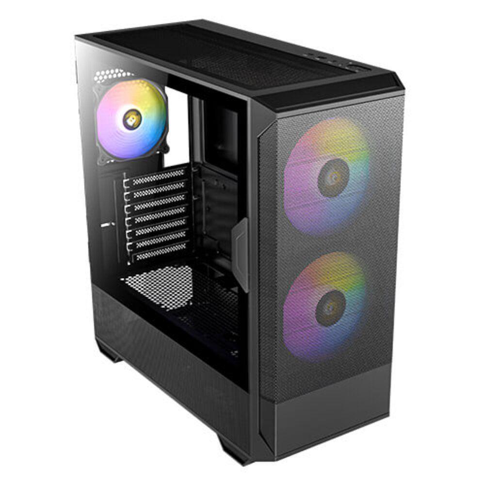 Gabinete Gamer Antec Nx416l Lateral Vidro Temperado Atx-m-atx-itx 2 Fans 120mm Argb - 0-761345-10 - 4