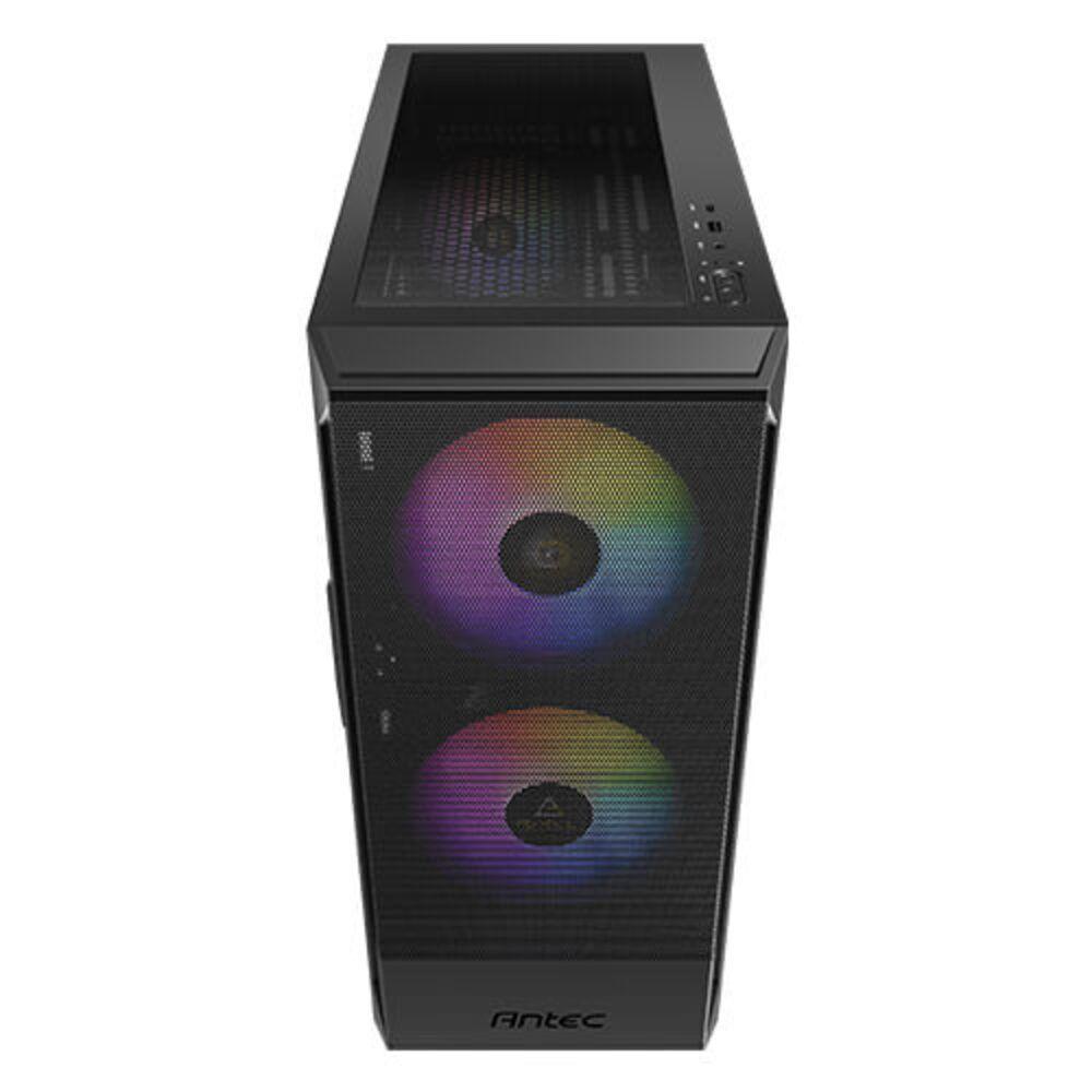 Gabinete Gamer Antec Nx416l Lateral Vidro Temperado Atx-m-atx-itx 2 Fans 120mm Argb - 0-761345-10 - 7
