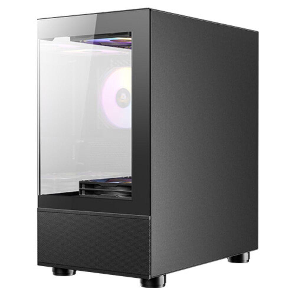 Gabinete Gamer Antec Cx200m Rgb Elite Lateral Vidro Temperado Micro-atx-itx 5 Fans 120mm - 0-7613 - 5