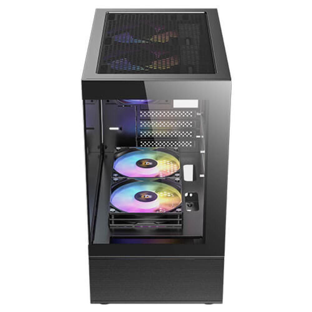 Gabinete Gamer Antec Cx200m Rgb Elite Lateral Vidro Temperado Micro-atx-itx 5 Fans 120mm - 0-7613 - 7