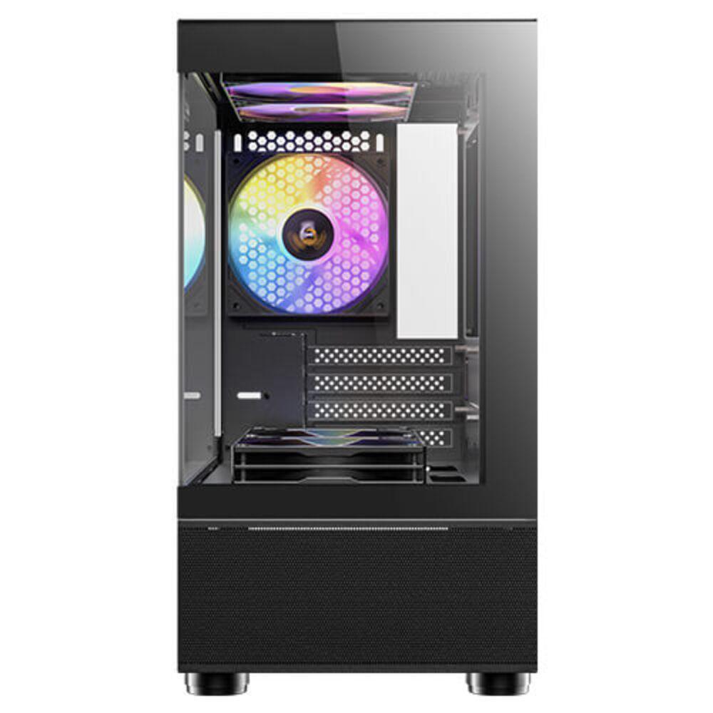 Gabinete Gamer Antec Cx200m Rgb Elite Lateral Vidro Temperado Micro-atx-itx 5 Fans 120mm - 0-7613 - 8