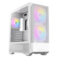 Gabinete Gamer Antec Nx416l Lateral Vidro Temperado Atx-m-atx-itx 2 Fans 120mm Argb Branco - 0-76 - 1